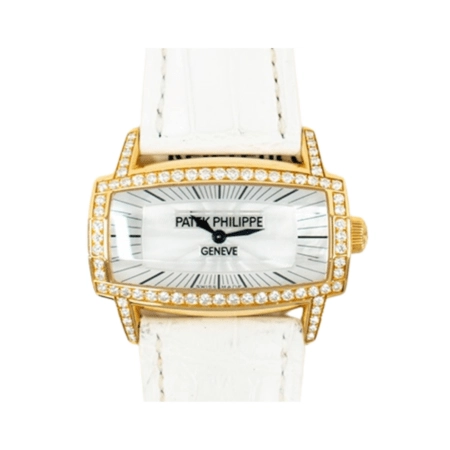 Patek Philippe Gondolo Gemma Rose Gold Diamond MOP Dial 4991R-001