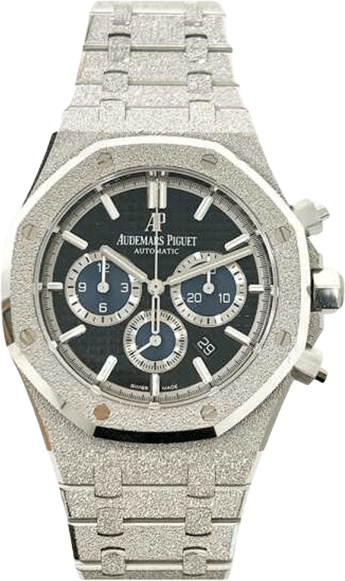 AP Chronograph Frosted WG 654415
