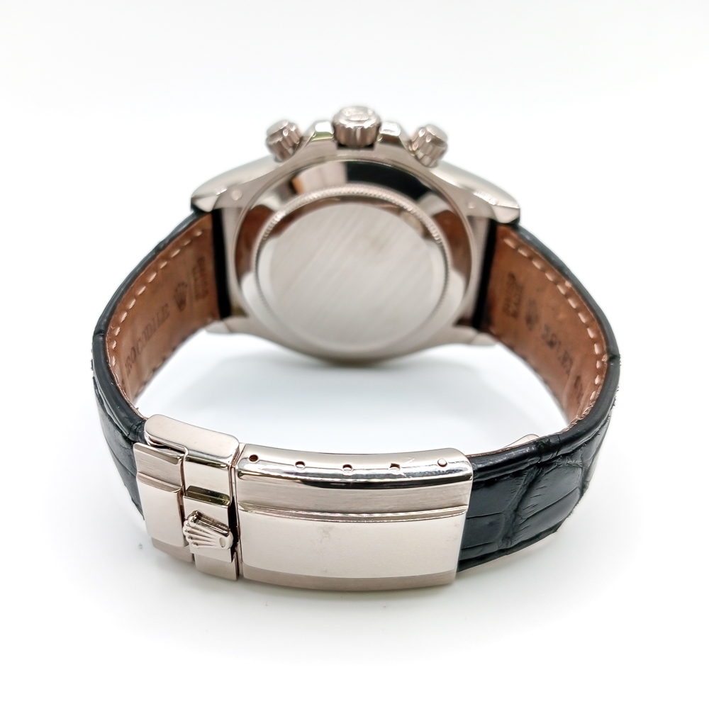 Rolex Daytona Black MOP Diamond Dial 116589BR Bracelet