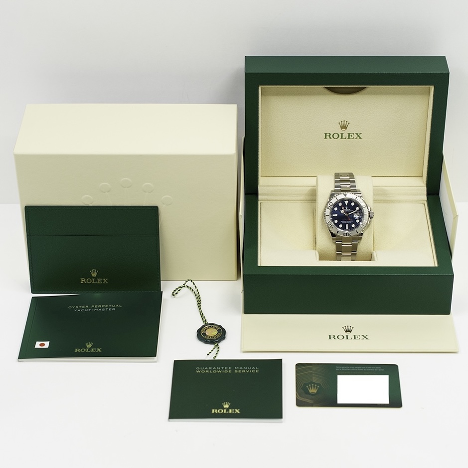 Rolex Yacht-Master 40 Rolesium Blue Dial 126622