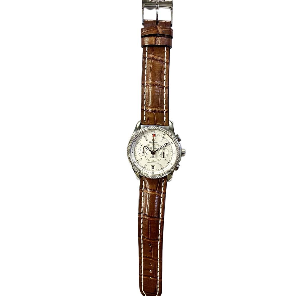 Breitling Bentley Mark VI Stainless Steel Ivory Dial P2662C2/G611/739