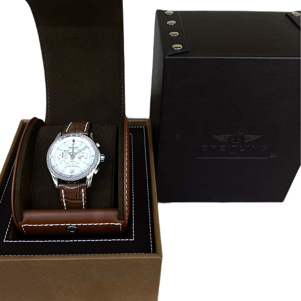 Breitling Bentley Mark VI Stainless Steel Ivory Dial P2662C2/G611/739