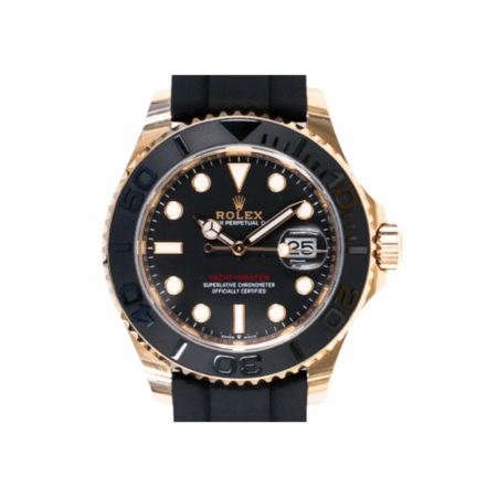 Rolex Yacht-Master 40 Rose Gold Black Dial 126655