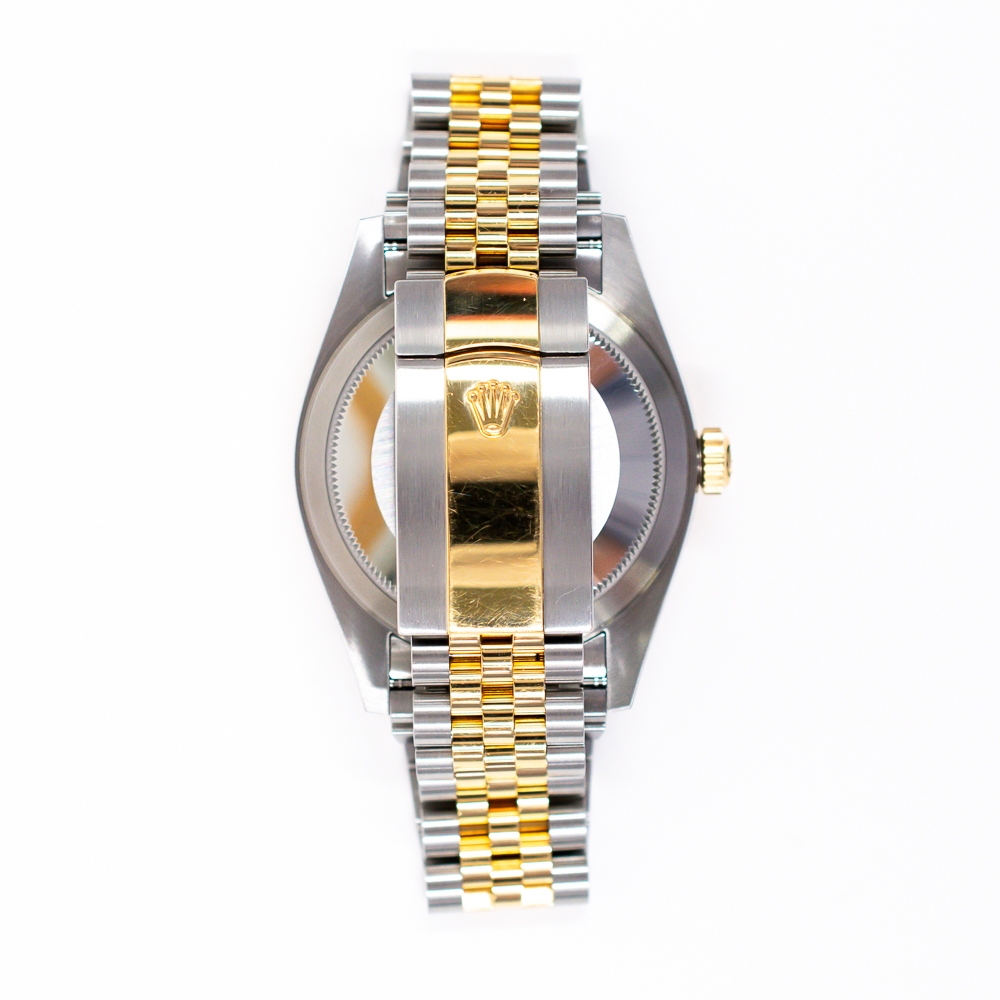 Rolex Sky-Dweller Stainless Steel/Yellow Gold Black Dial 326933