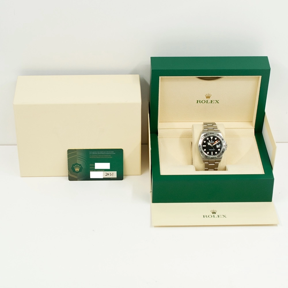 Rolex Explorer II Stainless Steel Black Dial 226570