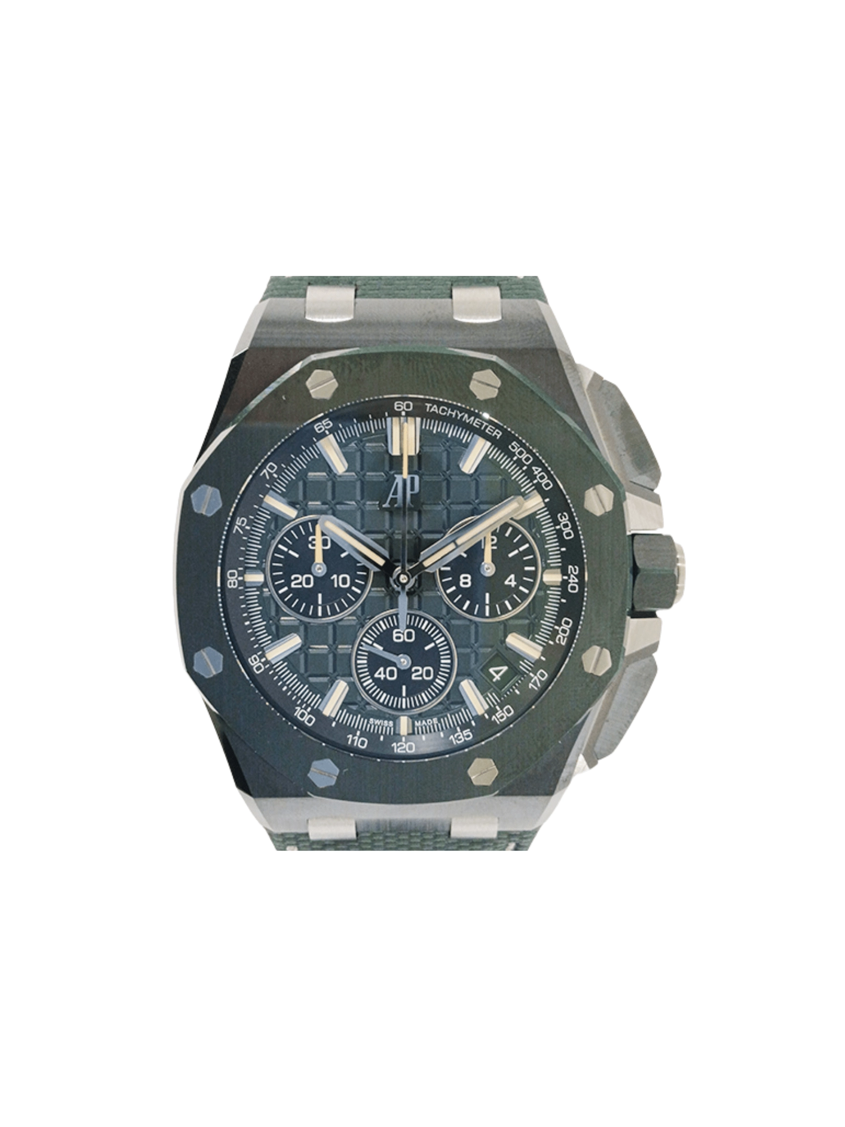 Audemars Piguet Royal Oak Offshore Chronograph Black Ceramic Green Dial 26420CE.OO.A063VE.01