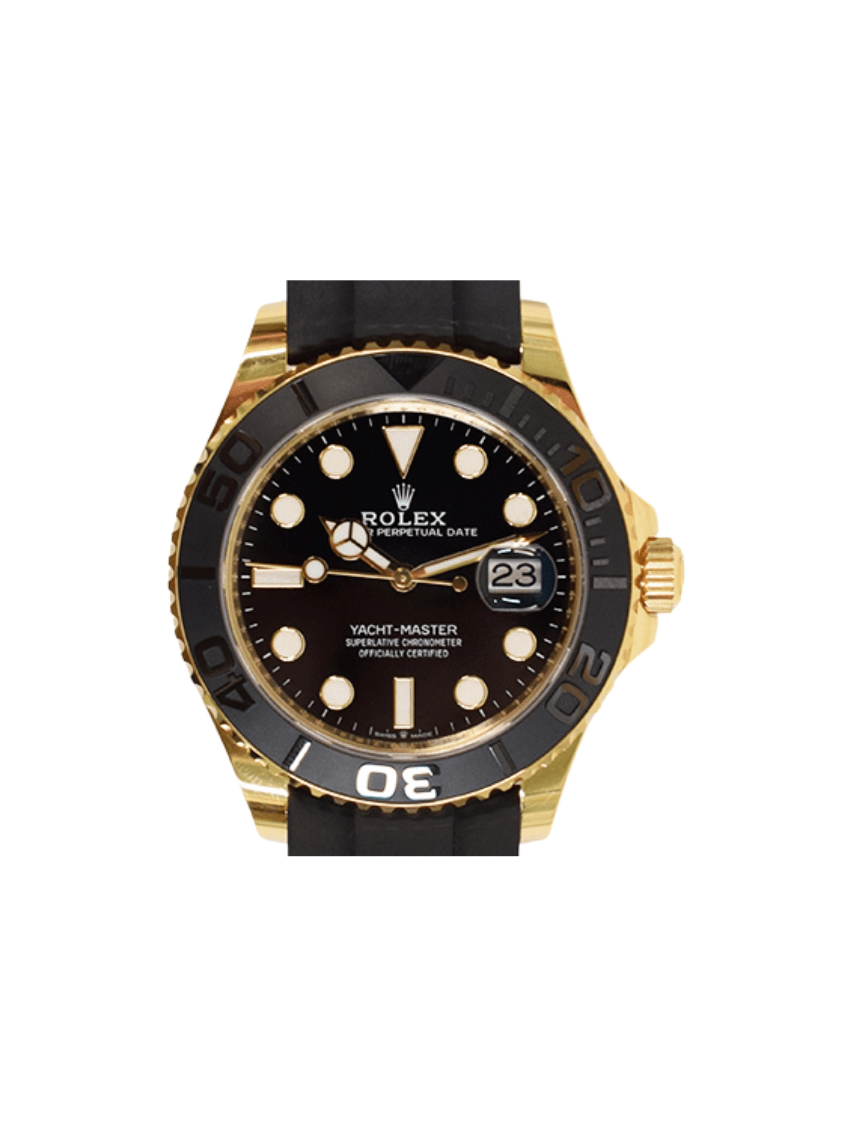 Rolex Yacht-master 42 Yellow Gold Black Dial 226658