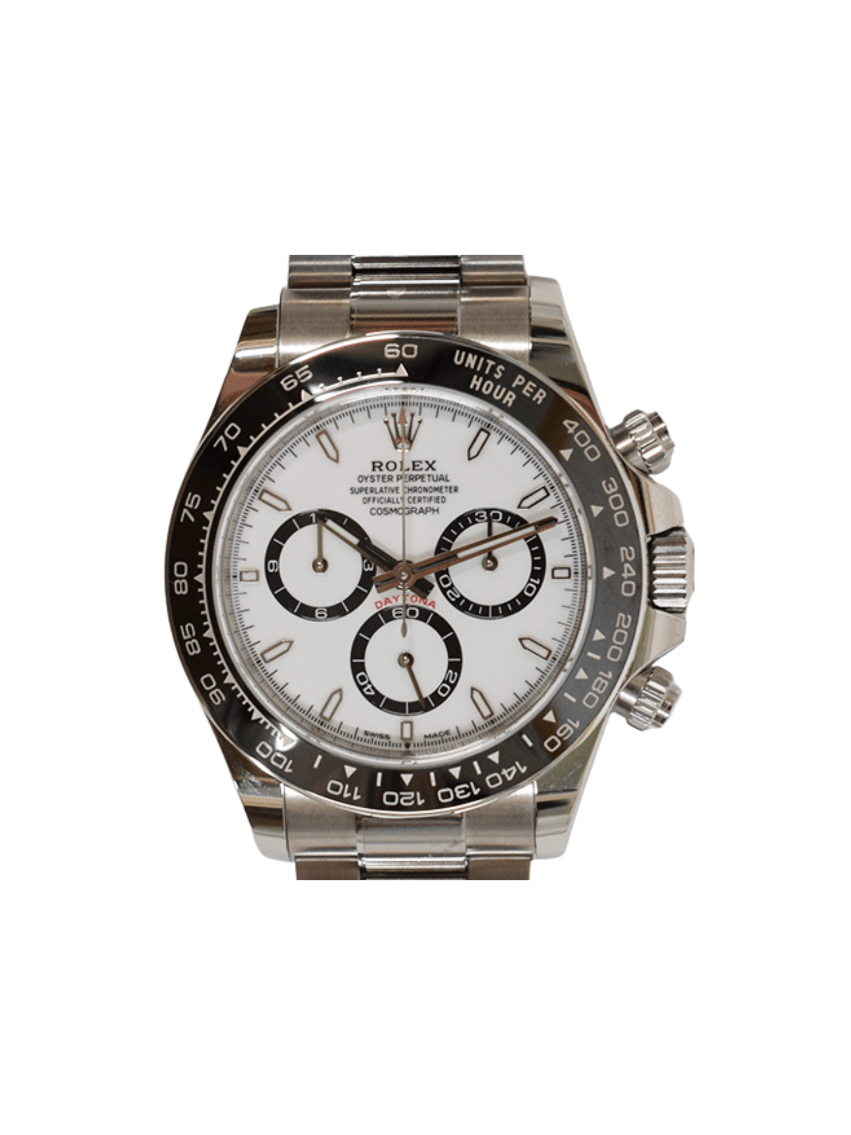 Rolex Daytona Stainless Steel White Dial 126500LN