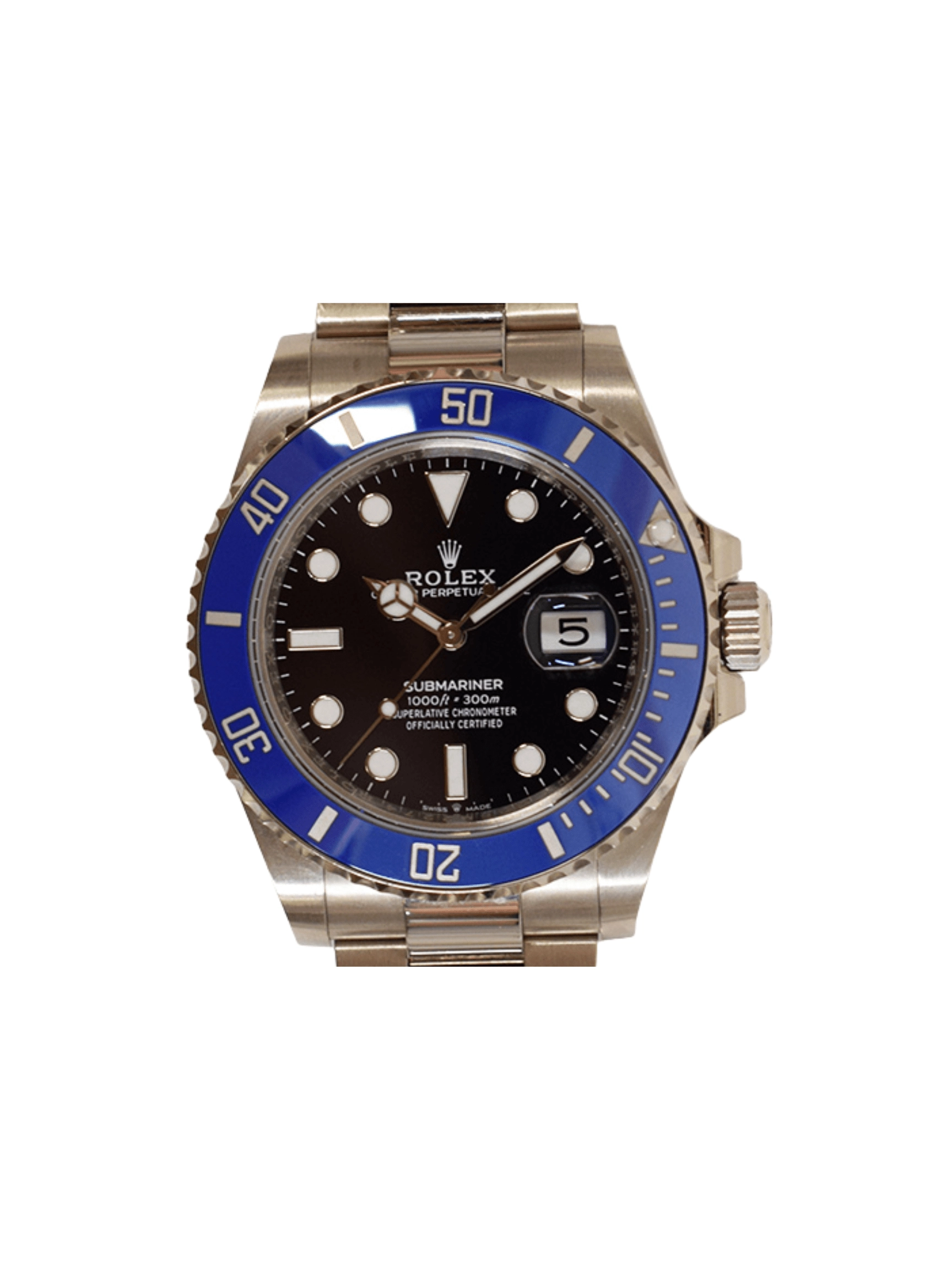 Rolex Submariner Date White Gold Black Dial 126619LB