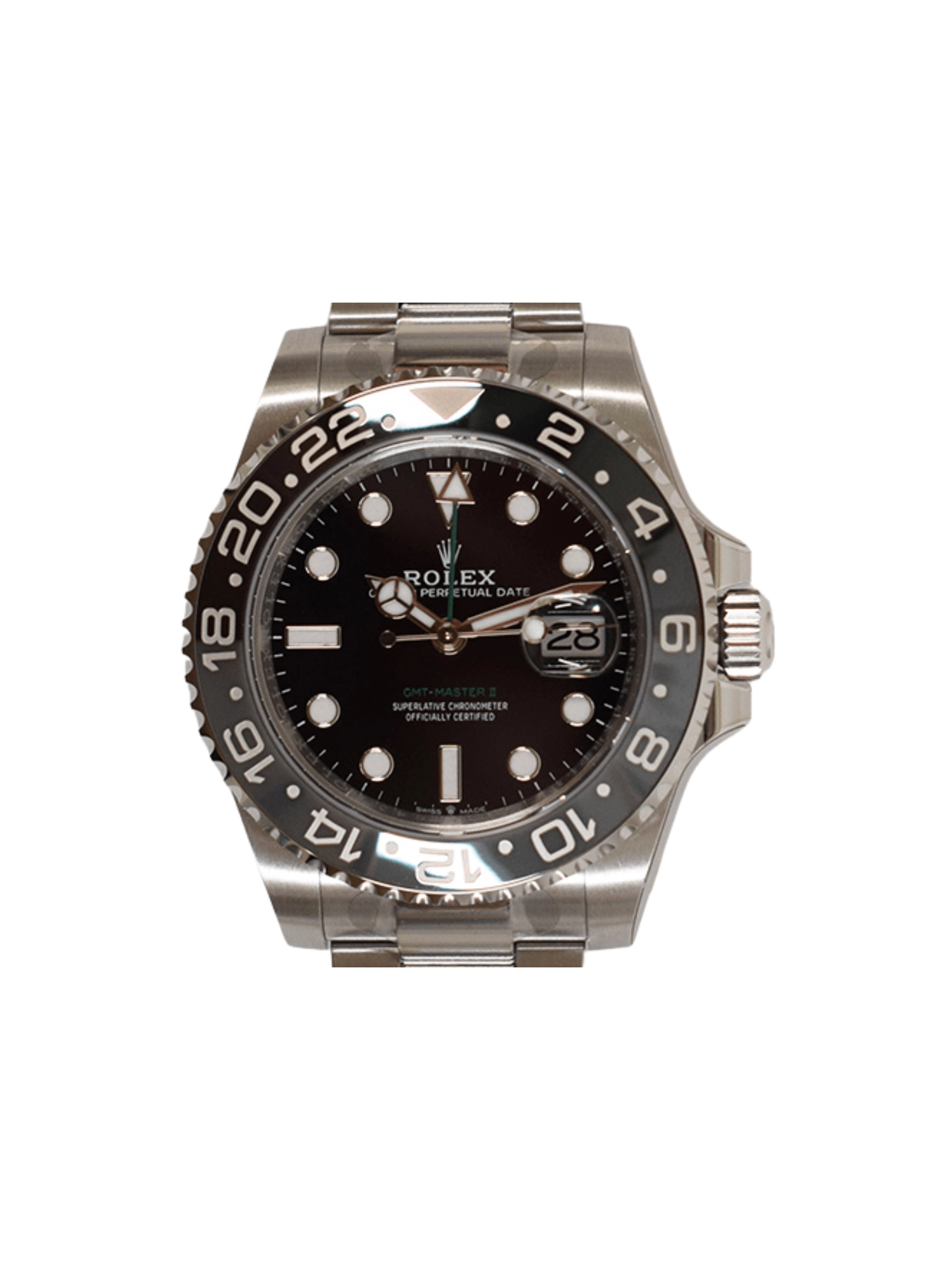 Rolex GMT-Master II "Bruce Wayne" Stainless Steel Black Dial 126710GRNR