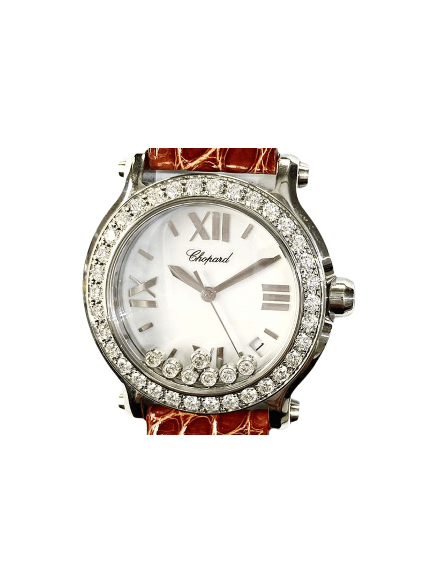 Chopard Happy Sport Stainless Steel White Roman Dial 278475-3037