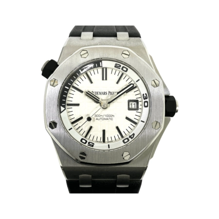 Audemars Piguet Royal Oak White Dial 15710ST.OO.A002CA.02 Bracelet