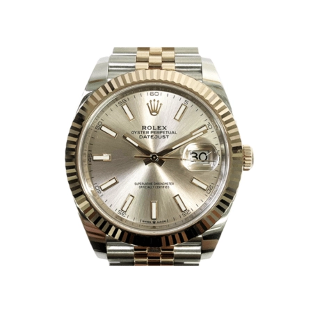 Rolex Datejust 41 Rose Gold Stainless Steel "Sundust" Dial 126331