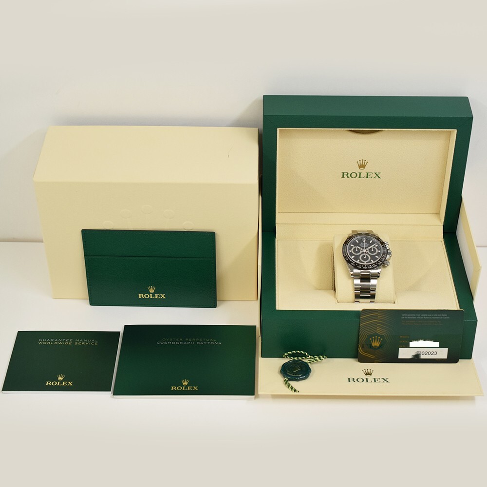 Rolex Daytona Stainless Steel Ceramic Bezel White Dial 116500LN