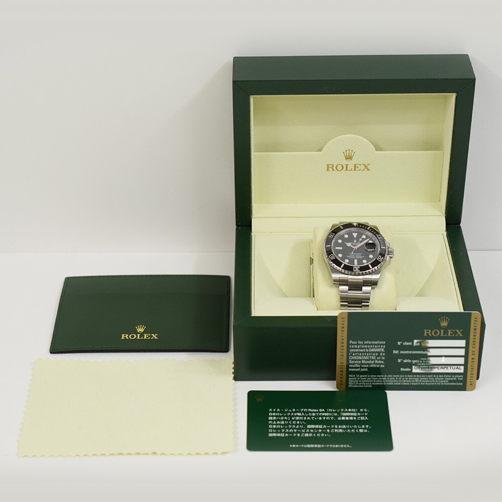 Rolex Submariner Date Stainless Steel Black Dial 116610LN