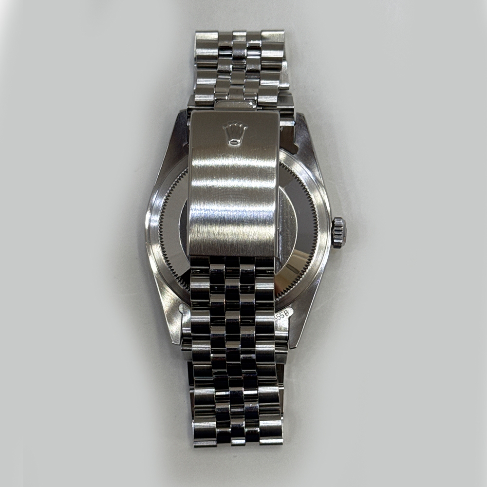 Rolex Datejust 36 Stainless Steel and White Gold with Blue Dial 16234