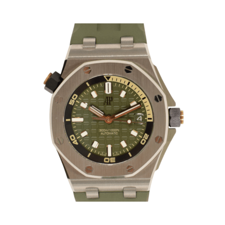Audemars Piguet Royal Oak Offshore Diver 42 Stainless Steel Green Dial 15720ST.OO.A052CA.01