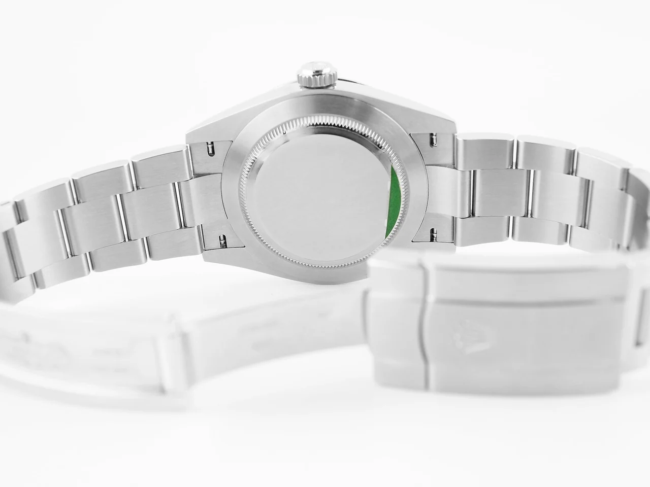 Rolex Oyster Perpetual Stainless Steel Pistachio Dial 277200