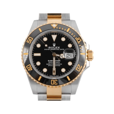 Rolex Submariner Date Stainless Steel and Yellow Gold Black Dial 126613LN