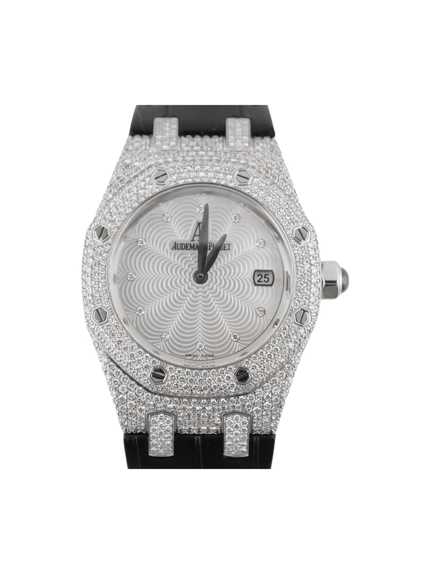 Audemars Piguet Royal Oak Lady White Gold MOP Diamond Dial 67605BC.ZZ.D070SU.01
