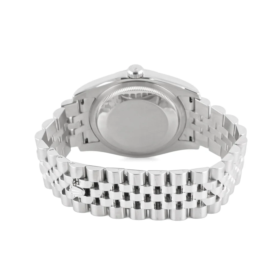 Rolex Datejust 36 Stainless Steel and White Gold Silver Dial 116234