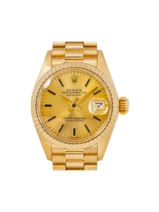 Rolex Lady-Datejust Yellow Gold Champagne Dial 6917
