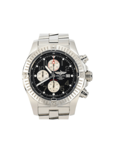 Breitling Avenger Stainless Steel Black Arabic Dial A13370
