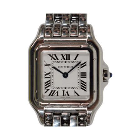 Cartier Panthère de Cartier Stainless Steel White Roman Dial WSPN0007