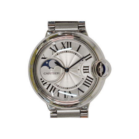 Cartier Ballon Bleu de Cartier Stainless Steel Silver Roman Dial WSBB0021
