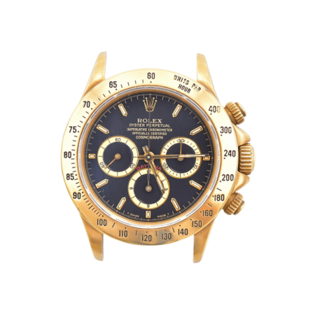 Rolex Daytona “Zenith Movement” Yellow Gold Black Dial 16528