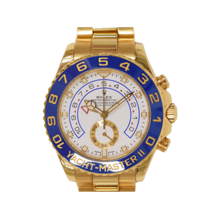 Rolex Yacht-Master II Yellow Gold White Dial 116688