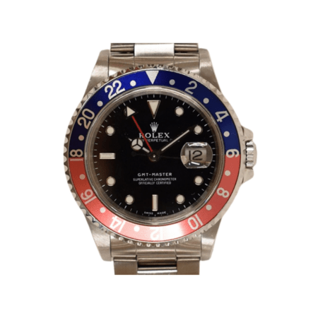 Rolex GMT-Master “Pepsi” Stainless Steel Black Dial 16700