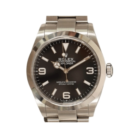 Rolex Explorer Stainless Steel Black Arabic Dial 224270