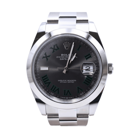 Rolex Datejust 36 Stainless Steel Wimbledon Roman Dial 126200