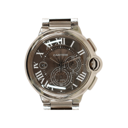 Cartier Ballon Bleu Stainless Steel Black Roman Dial W6920025
