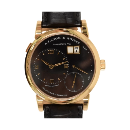 A. Lange & Söhne Lange 1 Rose Gold Black Dial 101.031