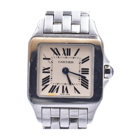 Cartier Tank Française Stainless Steel Ivory Roman Dial W2506425
