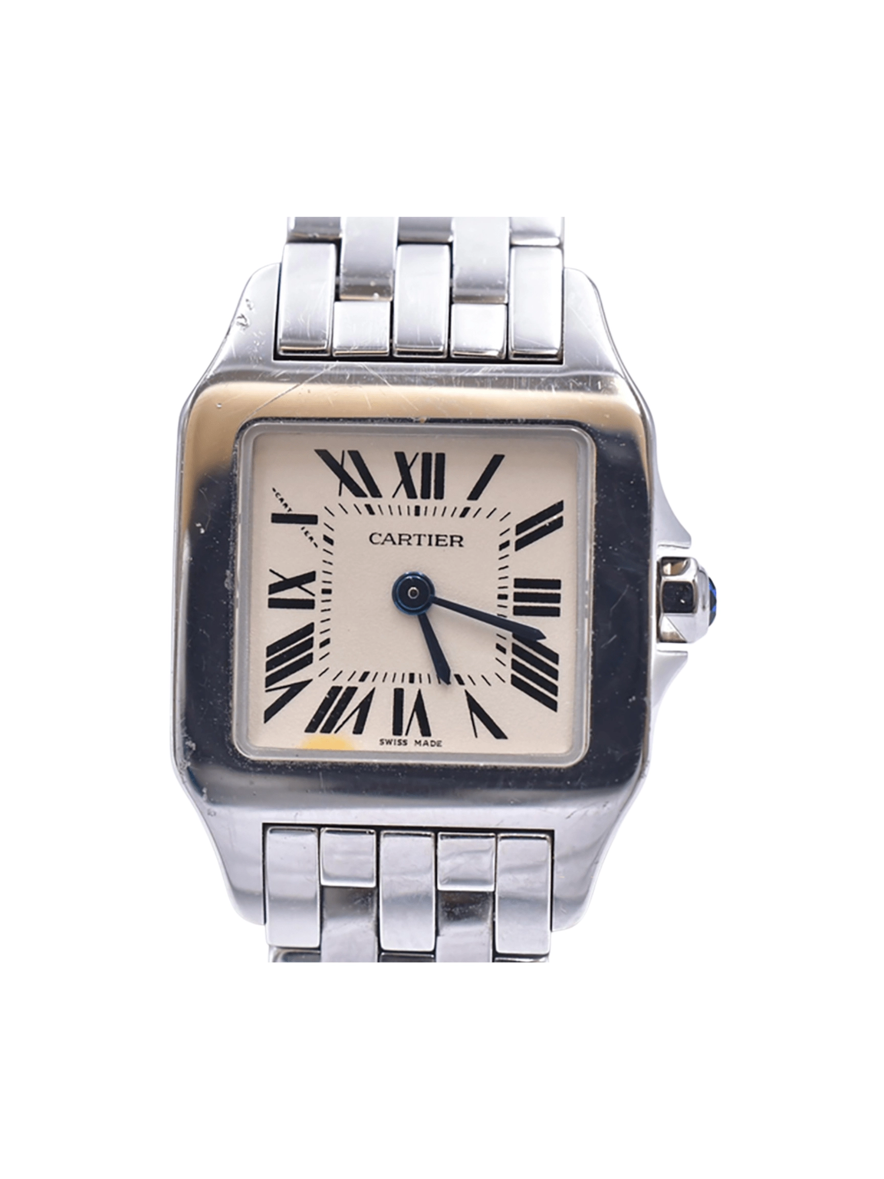 Cartier Tank Française Stainless Steel Ivory Roman Dial W2506425