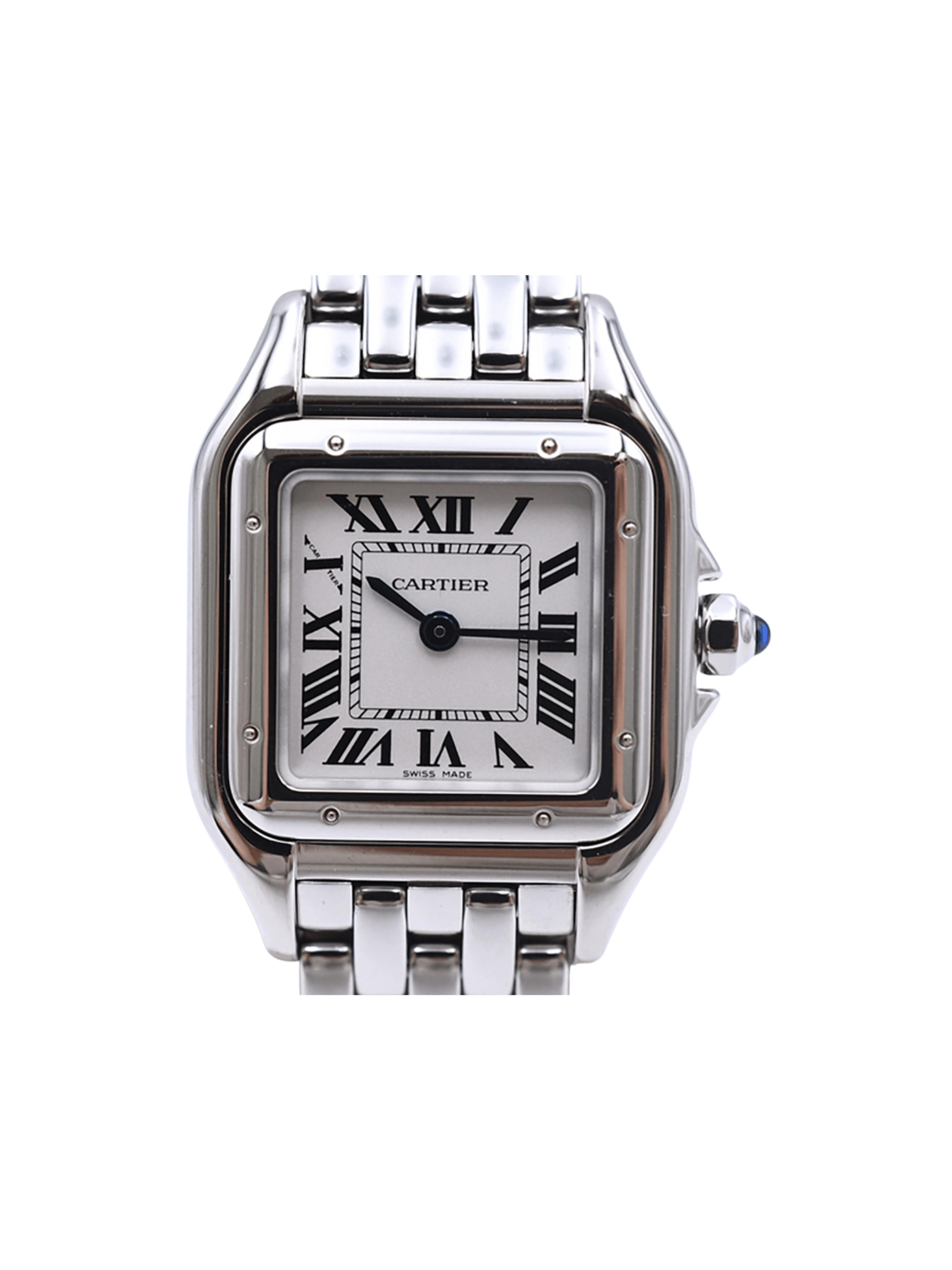 Cartier Panthère de Cartier Stainless Steel Silver Roman Dial WSPN0013