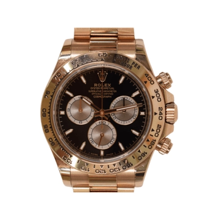 Rolex Daytona Rose Gold Black Dial 126505