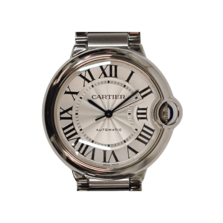 Cartier Ballon Bleu Stainless Steel Silver Roman Dial W6920046