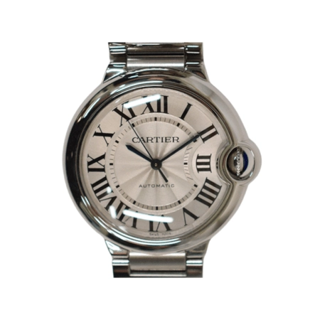 Cartier Ballon Bleu Stainless Steel Silver Roman Dial W6920046