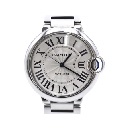 Cartier Ballon Bleu Stainless Steel Silver Roman Dial W6920046