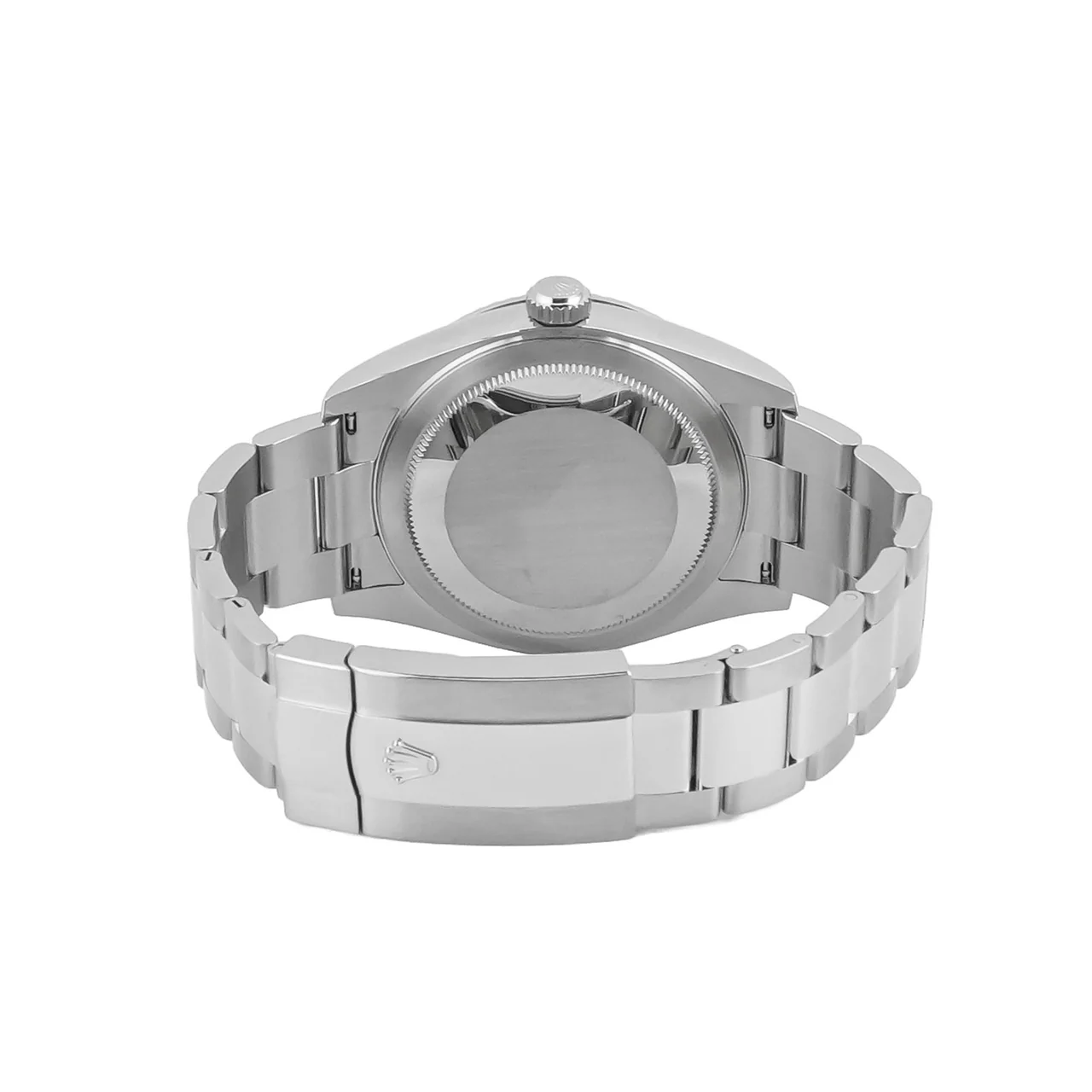 Rolex Sky-Dweller Stainless Steel and White Gold Mint Green Stick Dial 336934