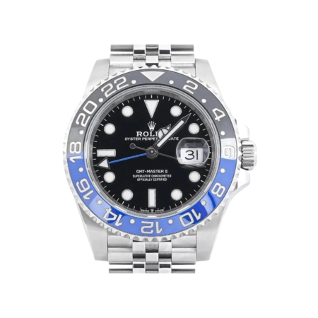 Rolex GMT-Master II Stainless Steel "Batgirl" Black Dial 126710BLNR
