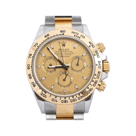 Rolex Daytona Stainless Steel and Yellow Gold Champagne Dial 116503