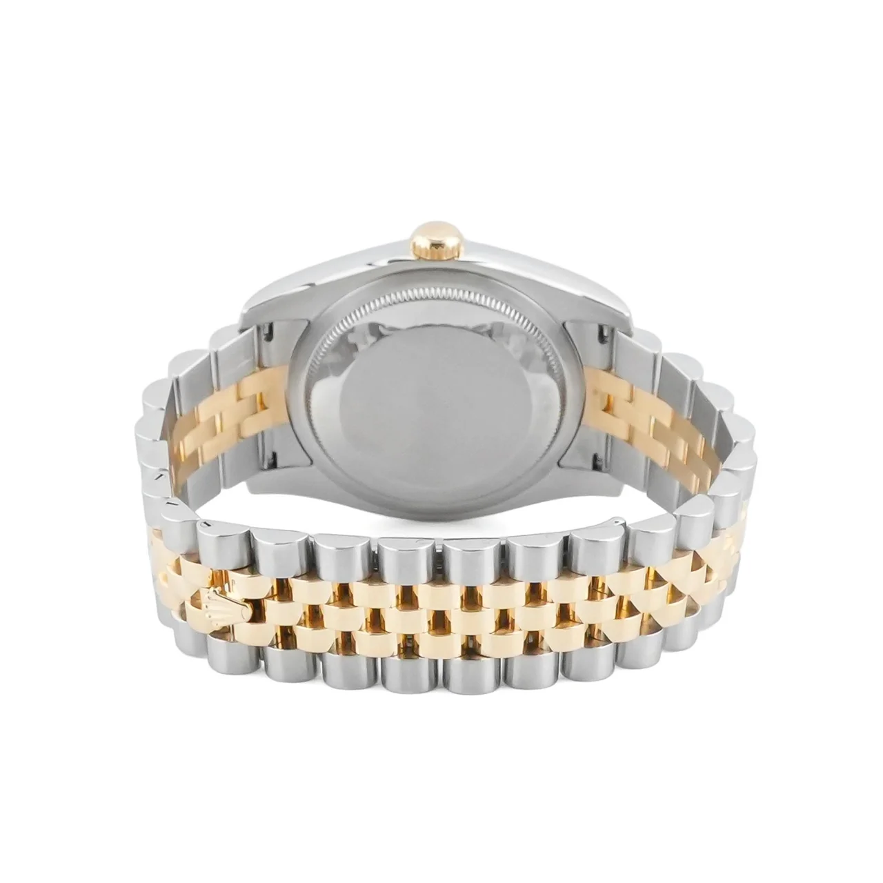 Rolex Datejust 36 Stainless Steel and Yellow Gold Champagne Dial 116233