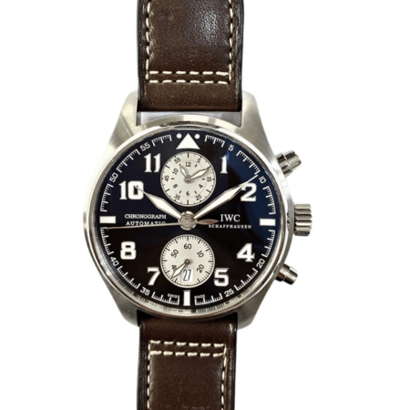 IWC Antoine De Saint Chronograph Stainless Steel Brown Dial IW387806