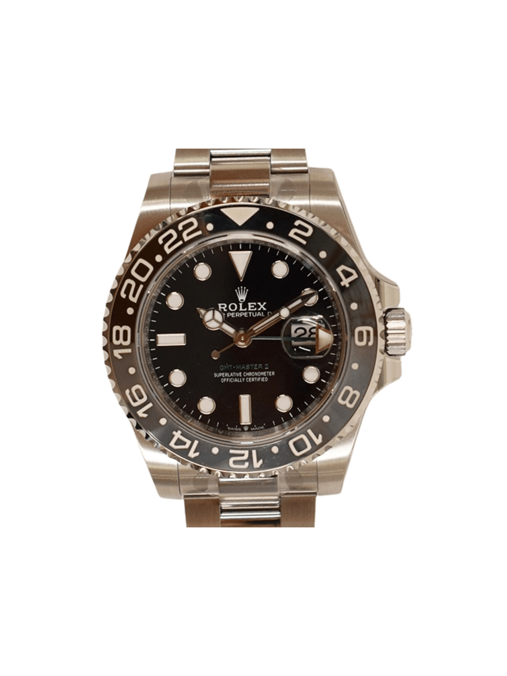 Rolex GMT-Master II "Bruce Wayne" Stainless Steel Black Dial 126710GRNR