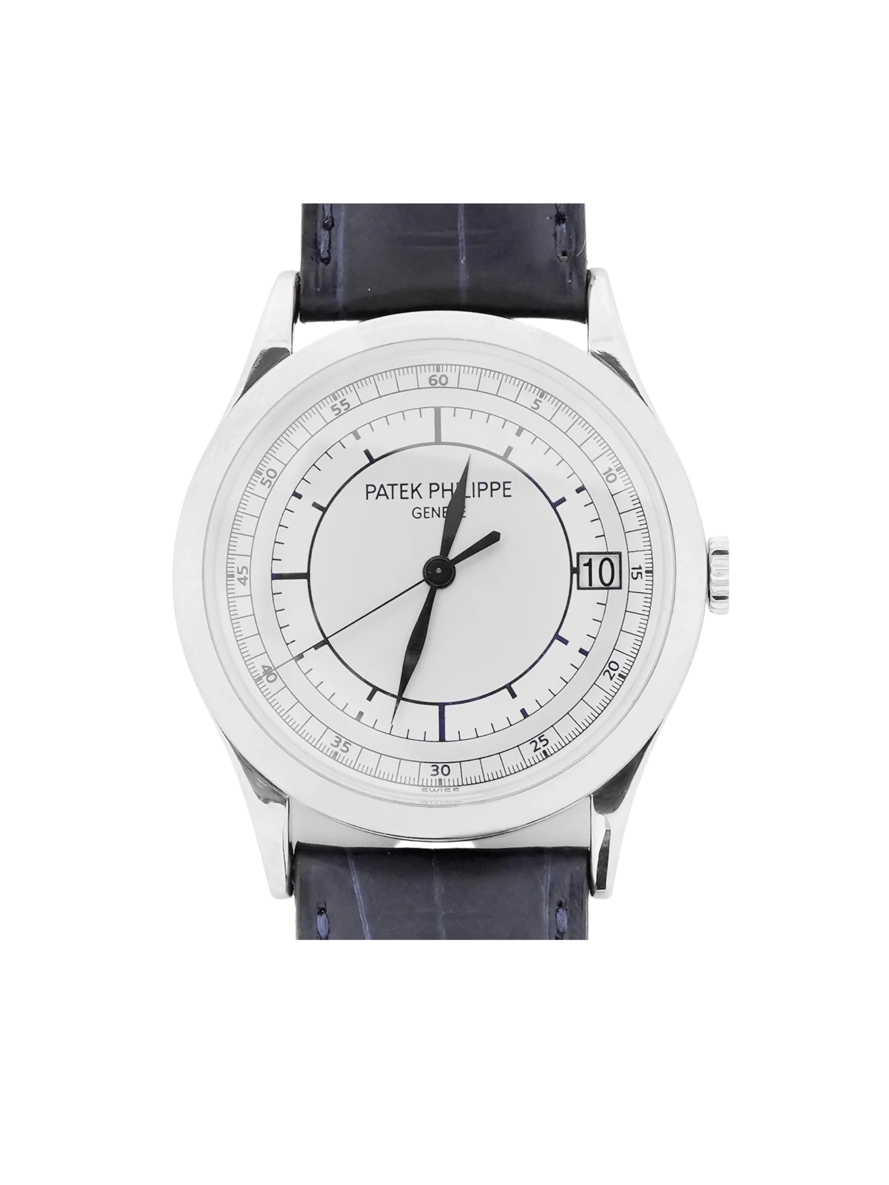 Patek Philippe Calatrava White Gold Silver Dial 5296G-001